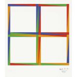 Bill, Max: QuadratvariationQuadratvariationFarbserigraphie auf Velin. 1971. 42,2 x 42,2 cm (64,7 x