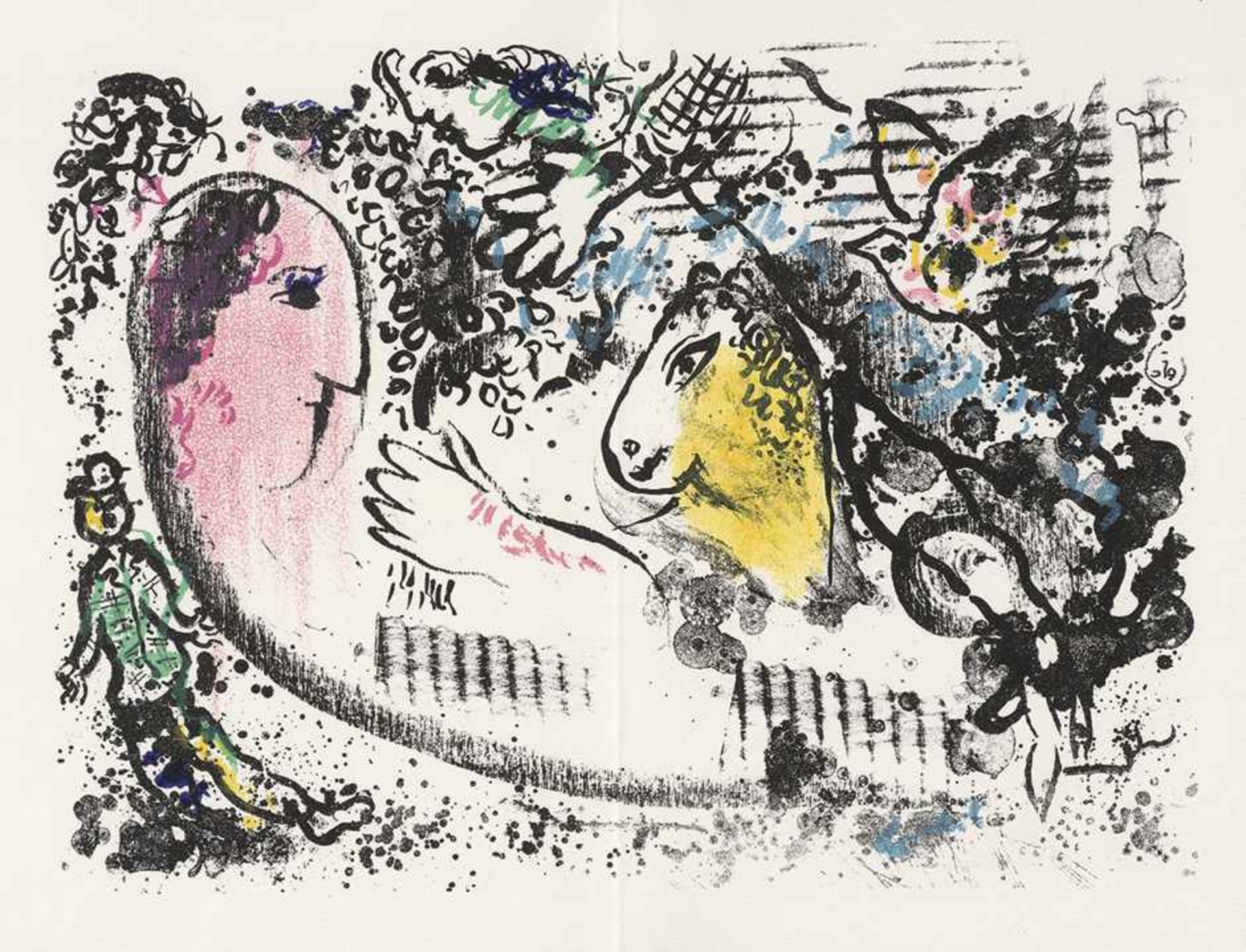 Chagall, Marc: Derrière le MiroirDerrière le MiroirTitel, Text und Impressum sowie 2