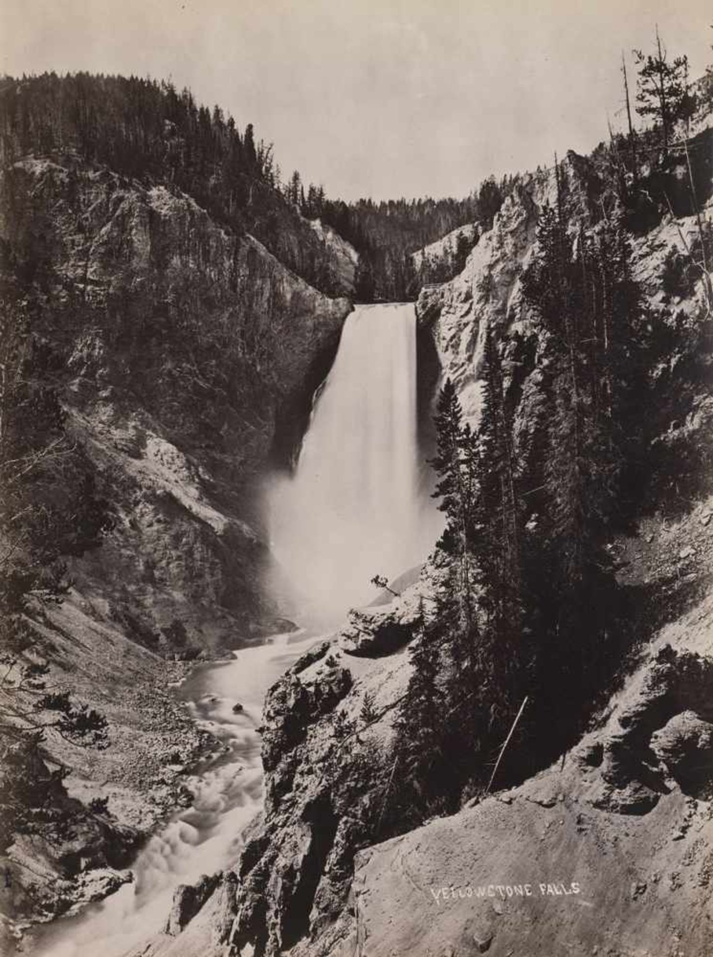 Hillers, John K. and unknown: "Shinimo Altar from Brink of Marble Canyon of the Colorado River,