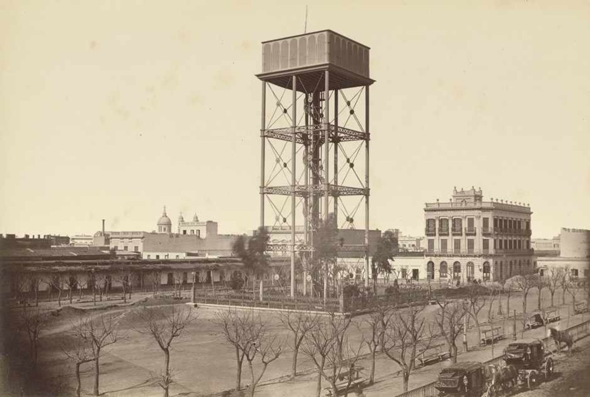 Feltscher, Carlos: Views of Buenos AiresViews of Buenos Aires. Circa 1875. 8 albumen prints. Each