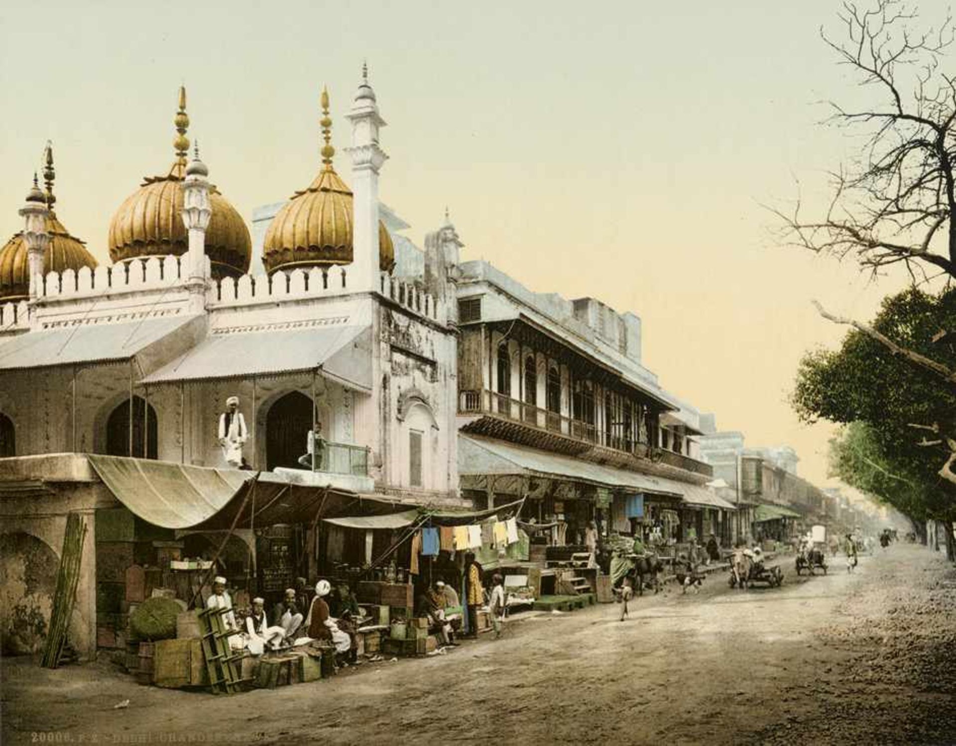 British India: Views of IndiaViews of India. Circa 1900. 4 photochromes from photographs by Dr. Kurt