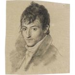 Lemoine, Jacques Antoine Marie: Bildnis eines jungen Mannes (Selbstportrait des Künstlers?)Bildnis