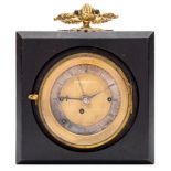 An early 19th century Austrian ebonised grande-sonnerie travelling clock: the thirty-hour duration