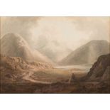 Attributed to Edward Dayes [1793-1804]- Great Gable, Wast Water,