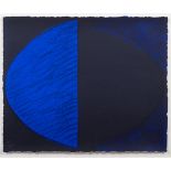* Sir Terry Frost [1915-2003]- Blue and Black:- screenprint signed and numbered 201/300 in