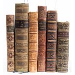 BINDINGS : Lays of Ancient Rome - org. full morocco, 8vo, 1863. With 5 other leather bindings.