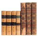 LEDIARD, Thomas - The Life of John, Duke of Marlborough : 3 vols, nicely rebound half calf,