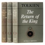 TOLKIEN, J. R. R - Lord of the Rings : 3 vols, cloth in d/w, 3 folding maps, 8vo, 1966.