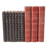 BYRON, Lord - The Complete Poetical Works : 3 vols, half calf by Bumpus, 8vo, George Routledge,