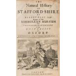 PLOT, Robert - The Natural History of Stafford-Shire : (map), title-page, 26 double plates,