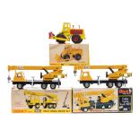 Two Dinky Coles Hydra Truck 150T (980):, box variants,