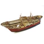 A radio control scale model of the Australian MV Magga Dan: together with another of the MV