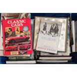 A collection of various motoring , motor racing and related books and auction catalogues:.