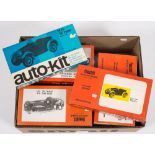 Wills Finecsat , a group of eleven 1/24th scale 'Auto Kit' model cars:,