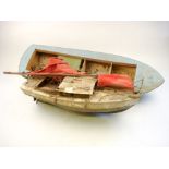A radio control scale model of a yacht: together with one other model hull (2)