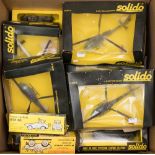 Solido, a large collection of military vehicles and helicopters:,