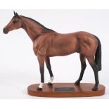 A Beswick Connoisseur model 'Racehorse':,