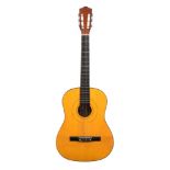 A Kent Palencia Model No 60/E Chinese six-string acoustic guitar:, length of back 49cm.
