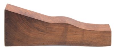 A walnut shotgun stock blank stamped 'McPhearson's Stores, Inverness':, 48cm long .