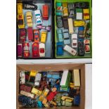 A collection of Matchbox 1-75 series diecast vehicles:,