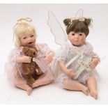 The Ashton-Drake Galleries and others , a group of porcelain collectors dolls:,