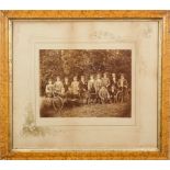 A group of six various early 20th century team/club photographs:,
