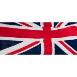 A 'four yard' Union Jack flag:, number 8345-99-125, 189 x 365cm.