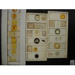 An accumulation of microscope slides, various subjects including Bacteriological and others :,