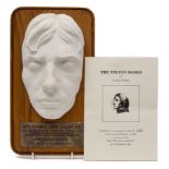 A Nelson Society reproduction 'Queen Mary ' Nelson death mask:, No 100 of a limited edition of 350,