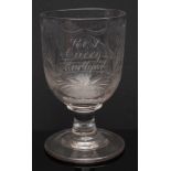 A nautical engraved rummer:,