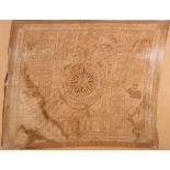 An early 20th century Fulton-Airey patent Royal Navy instructional scarf:,