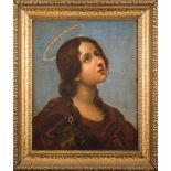 Follower of Guido Reni, Italian School 18th Century - Saint Cecilia,