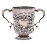 A Elizabeth II silver two-handled cup, London Assay Office,