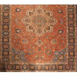 A Tabriz carpet:,