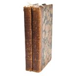 BELLE ASSEMBLEE : 2 vols, vol. X1X, 25 hand coloured plates, cont half calf worn, 8vo, 1819.