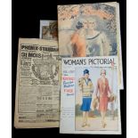 FASHION MAGAZINES : a box of mainly 20th century fashion magazines inc. Woman's Pictorial No.