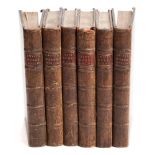 SWIFT, Jonathan - The Works : 6 of 7 vols, lacks volume 2, 8 plates, cont.