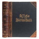BACON, G. W - Commercial and Library Atlas of the British Isles : 103 maps and plans, org.