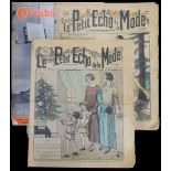 FASHION MAGAZINES : a box of mainly 19th and 20th century fashion magazines, inc.