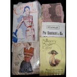 FASHION MAGAZINES : a box of mainly late 19th century and mid-20th century fashion magazines, inc.