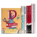 DAHL, Roald - D is for Dahl : cloth in d/w, 8vo, first ed, 2004. With seven others by Dahl inc.