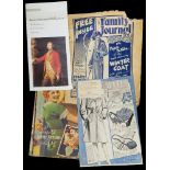 FASHION MAGAZINES : a box of mainly 19th and 20th century fashion magazines, inc.