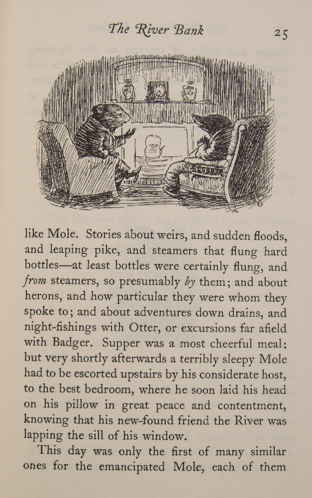GRAHAME, Kenneth - The Wind In The Willows : illustrated by Ernest H. Shepard - org. - Image 4 of 4