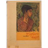 MUELLER, Otto : 5 coloured prints from Zigeuner Mappe, in original folder, folio, 1958.