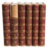MORRIS, F.O - A History of British Birds : 6 vols, hand coloured plates, cont.
