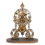 A Victorian skeleton clock: the eight-day duration,