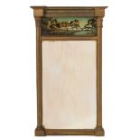 A Regency giltwood pier mirror:,