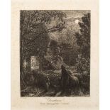 Samuel Palmer [1805-1881]- Christmas, or Folding the Last Sheep, 1850,:- final published state,