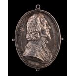 A Charles I silver Royalist badge,