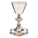 An Edward VII silver communion chalice, maker Frederick Dendy Wray, London,